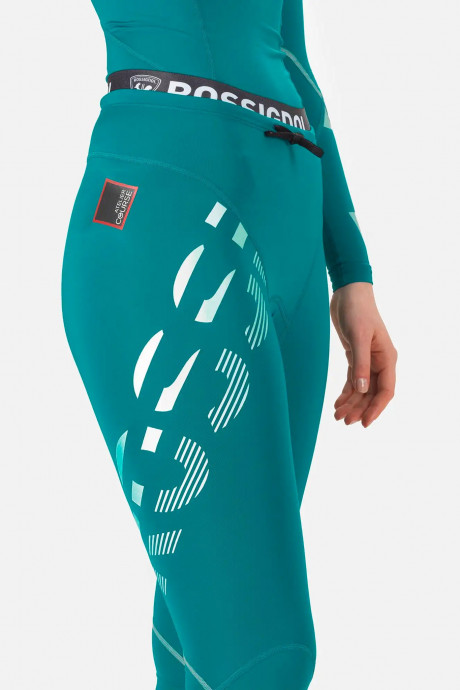 Rossignol Infini Compression Race Tights deep teal, CrossCountry