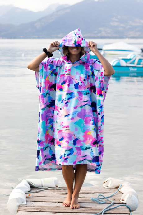 Poncho de surf After Essentials Quad Sunset⎟GIRLS UP