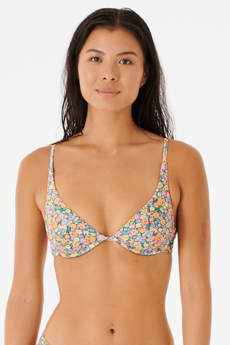 Haut de bikini Femme triangle Rip Curl Afterglow Floral Multico⎟GIRLS UP