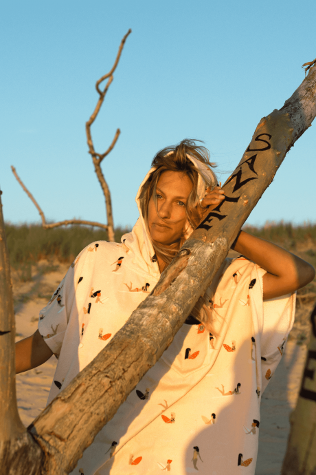 Poncho After Essentials Madrague  Sunset
