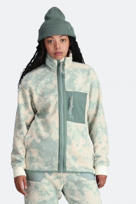 Salopette Sherpa, Salopette chaude en polaire for femme, Combinaison Sherpa  d'hiver coupe ample décontractée avec poches (Color : Khaki, Size : L) :  : Mode