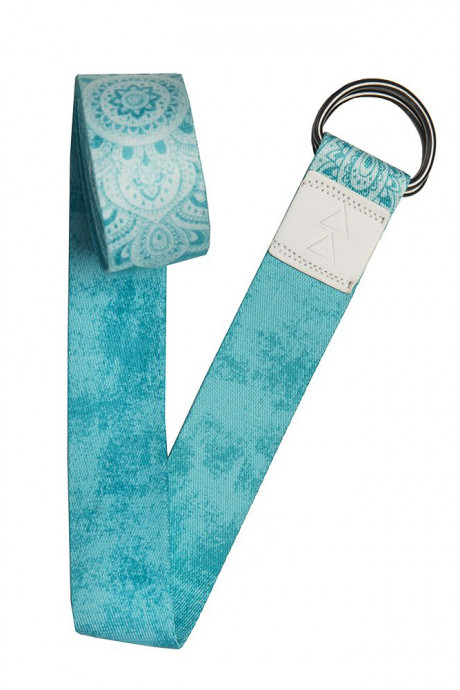 Sangle de transport pour tapis de yoga turquoise