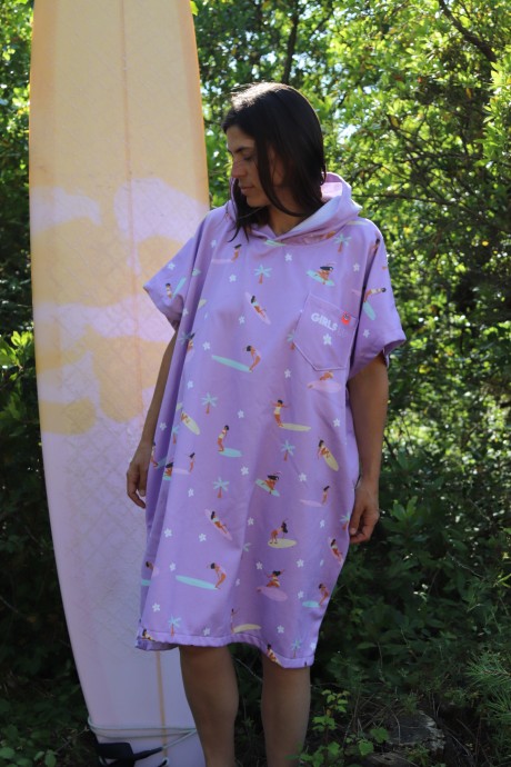 Poncho After Essentials GIRLS UP x Les Nenettes