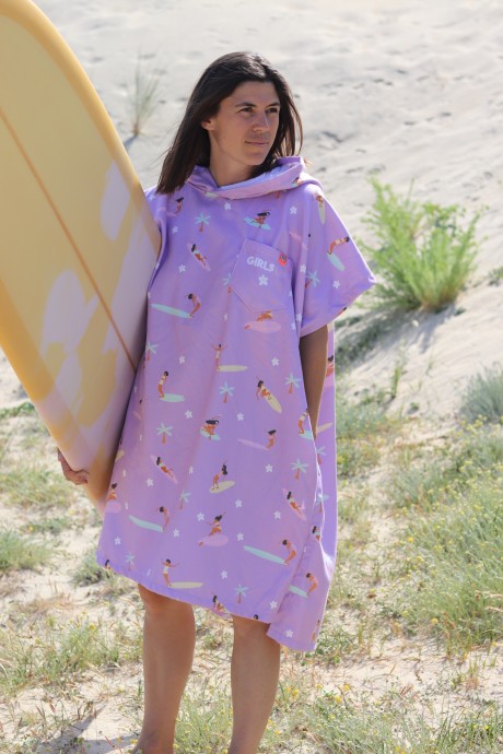 Poncho After Essentials GIRLS UP x Les Nenettes