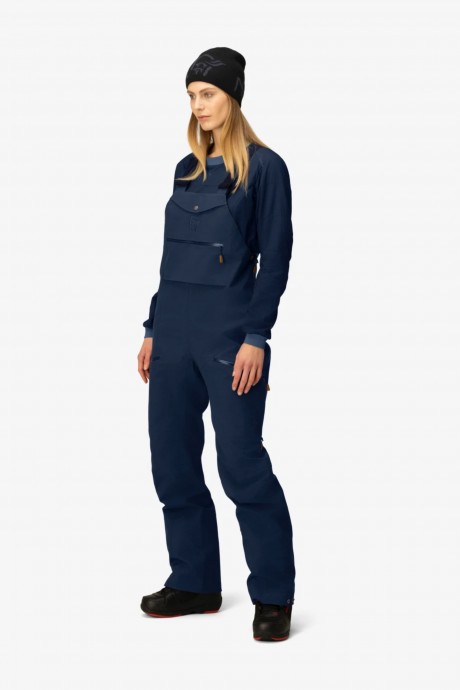 Salopette bib Norrona Tamok Gore Tex Performance Shell Bib Indigo Night Blue
