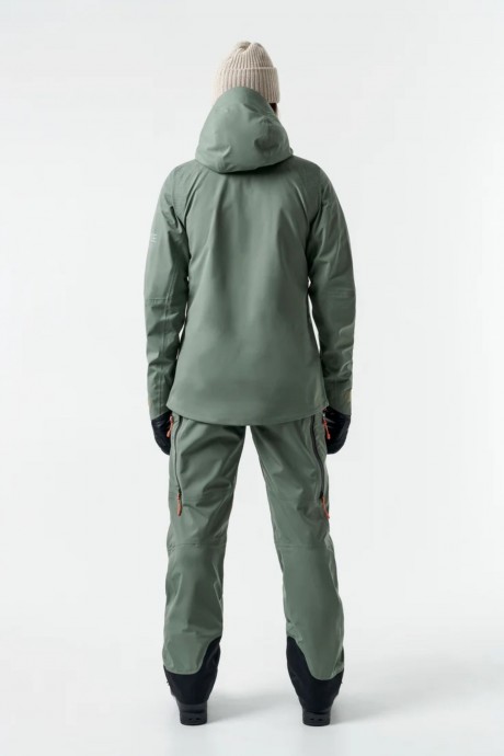 veste alpina dark leaf arrière plein pieds