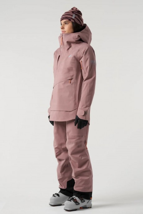 veste Torngat orage mauve plein pieds de biais