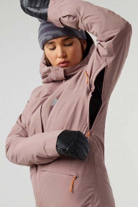 veste Grace Orage mauve aérations bras