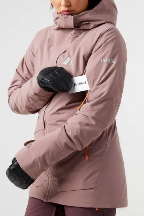 veste Grace Orage mauve poche forfait bras