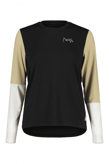 T-Shirt de vélo manches longues Maloja TurnerkampM deep black