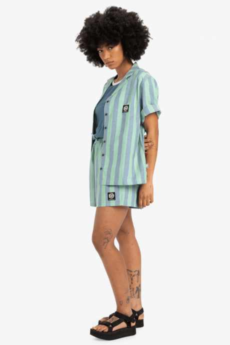 chemise quiksilver femme plein pieds