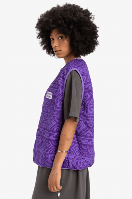 veste sans manche polaire quiksilver reversible
