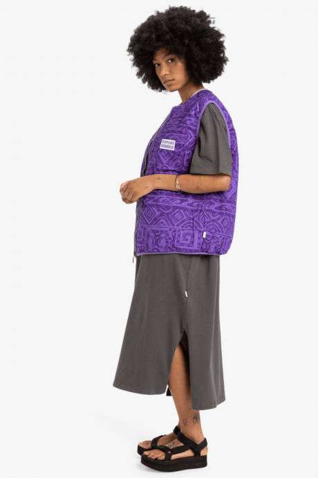veste sans manches quiksilver mauve loose