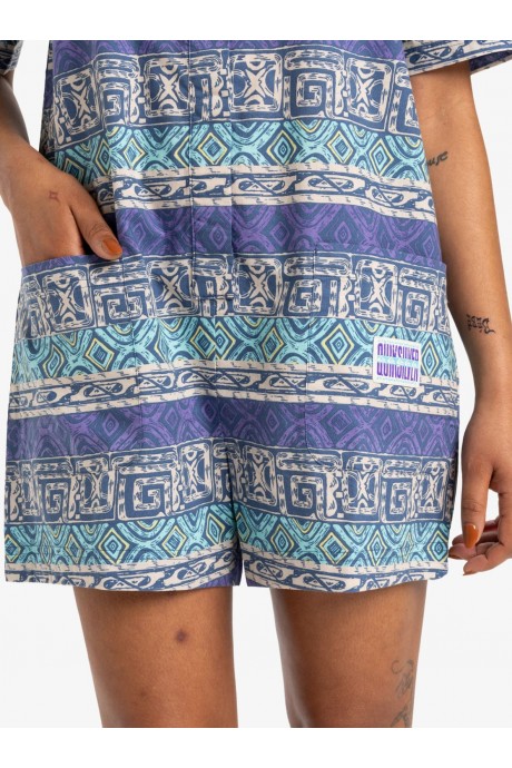 comibshort femme quiksilver women détail motif