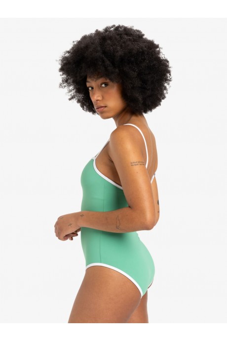 maillot de bain une pièce profil quilsivler women turquoise