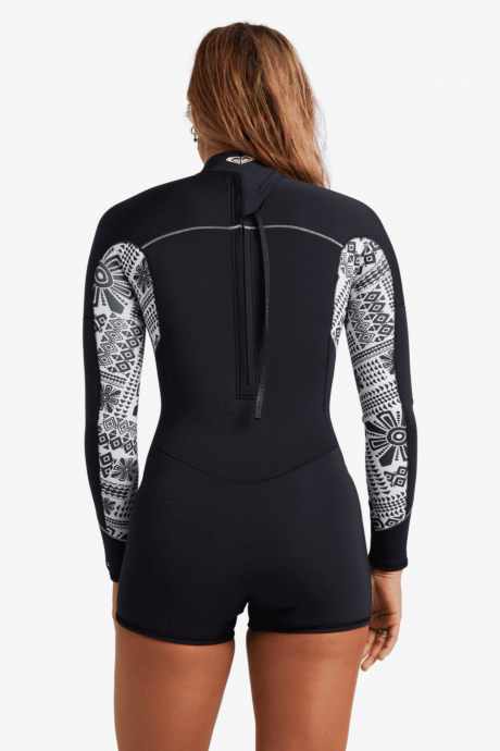 shorty femme néoprène roxy zip arrière