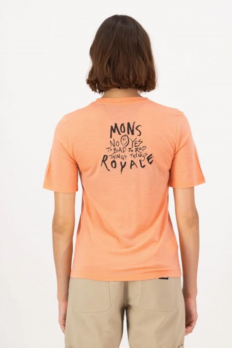 T-shirt technique Mons Royale Icon Merino Punch