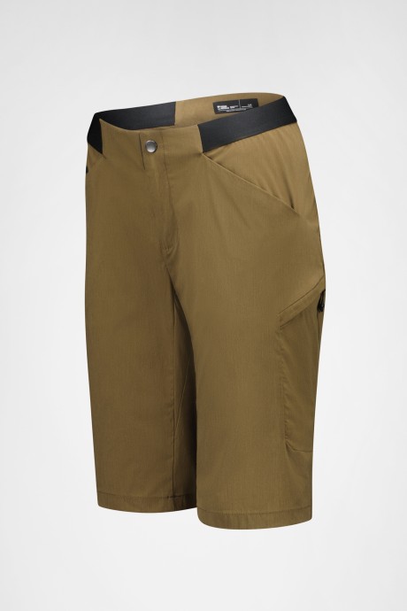 Short de vélo Mons Royale Diversion Merino Trail Dark Olive