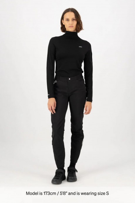 Pantalon de vélo Mons Royale Diversion Merino Trail Black