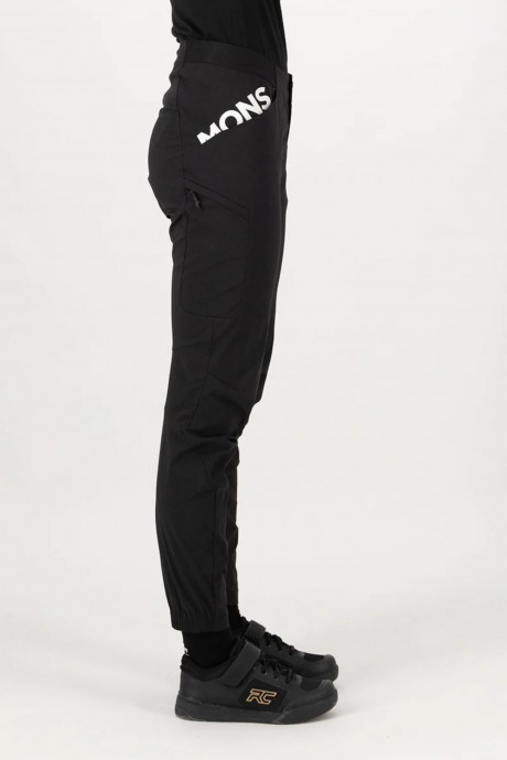 Pantalon de vélo Mons Royale Diversion Merino Trail Black