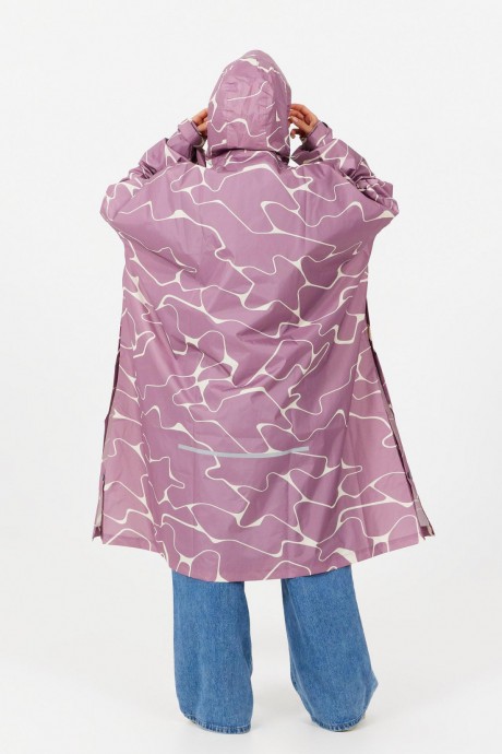 Poncho de pluie After Essentials Dusty Rose