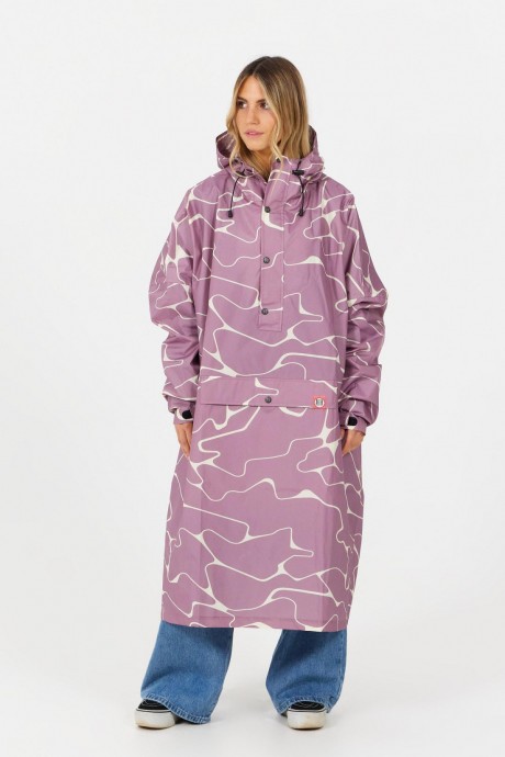 Poncho de pluie After Essentials Dusty Rose