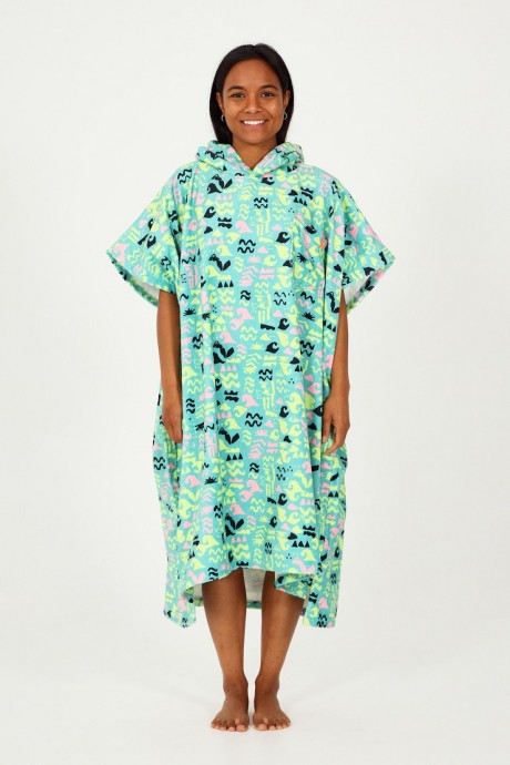 Poncho After Essentials Stamps Neptune