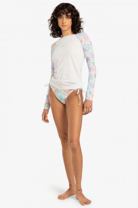 Top Lycra manches longues Billabong Surf Capsule Coastale Blue