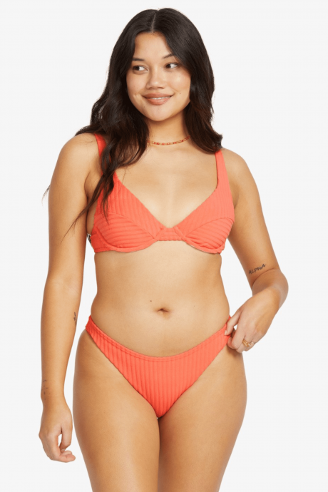 Haut de maillot de bain Billabong In The Loop Marina Papaya