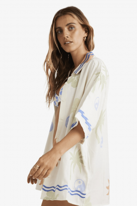 Chemise à manches courtes Billabong Sun Symbol Multi