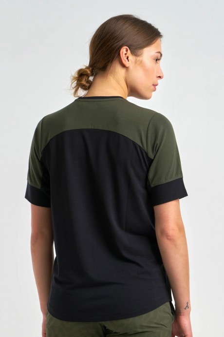 T-Shirt de vélo Peppermint Peak Short Sleeve Jersey Black