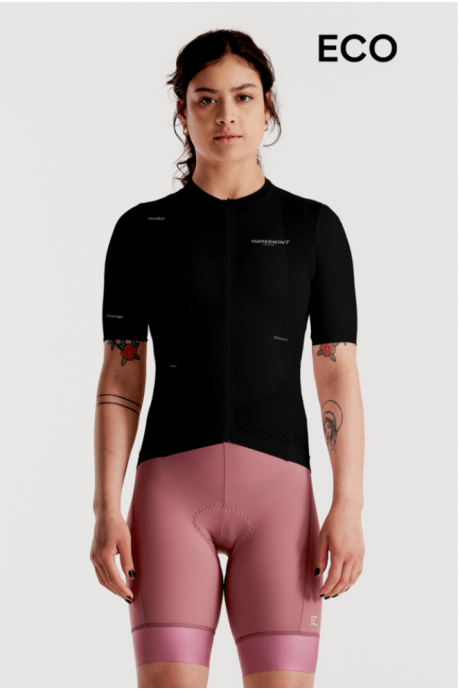Maillot de vélo Peppermint Signature Jersey Black