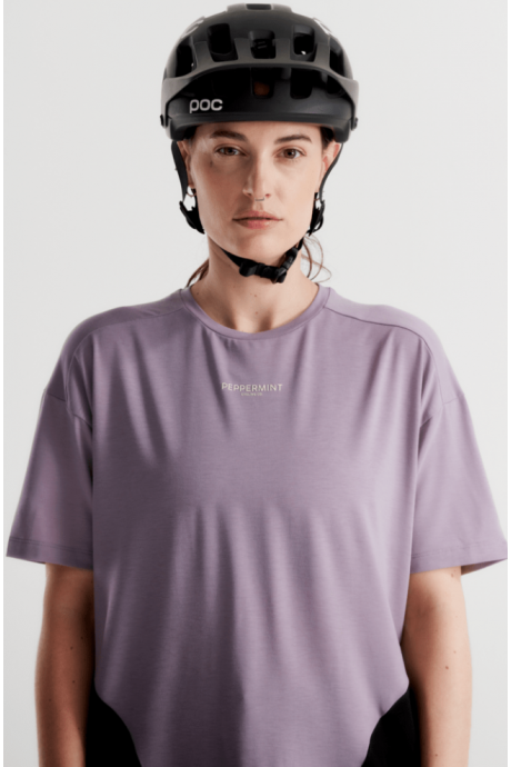 T-Shirt de vélo Peppermint Peak Short Sleeve Cloudy