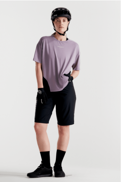 T-Shirt de vélo Peppermint Peak Short Sleeve Cloudy