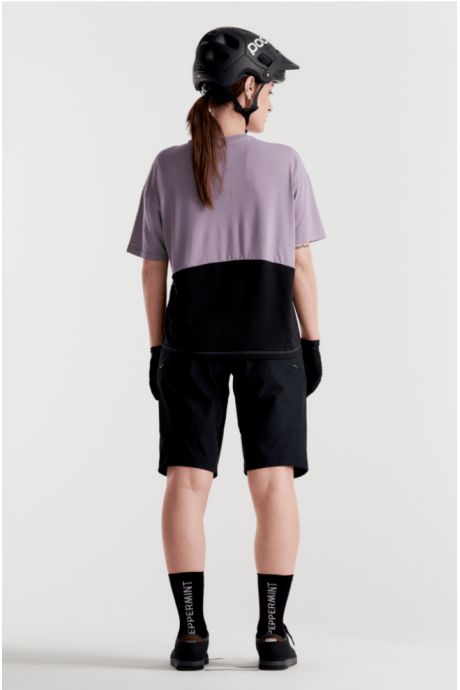 T-Shirt de vélo Peppermint Peak Short Sleeve Cloudy