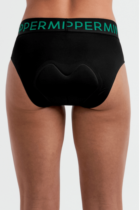 Culotte de vélo Peppermint Padded Underwear Black