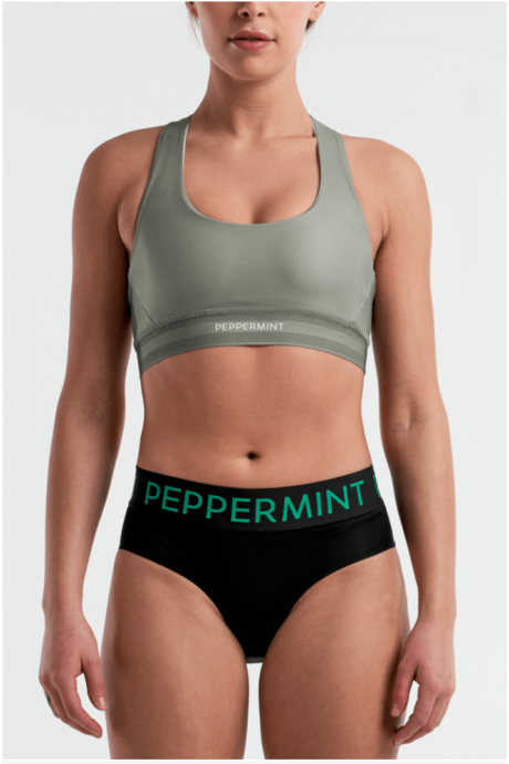Culotte de vélo Peppermint Padded Underwear Black