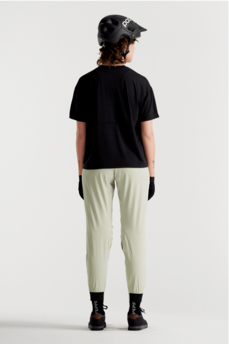 T-Shirt de vélo Peppermint Peak Short Sleeve Black