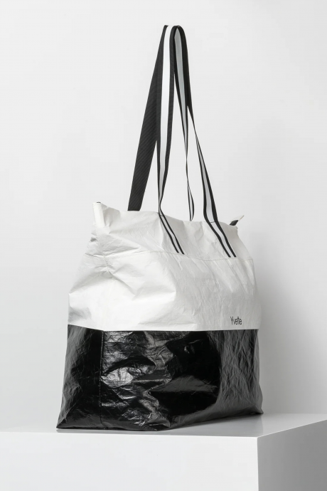 Sac de sport Yvette Shopper Earth White & gold