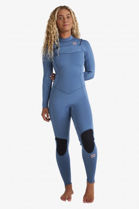 Combinaison intégrale 3/2mm Billabong Synergy Natural CZ full Tidal Blue