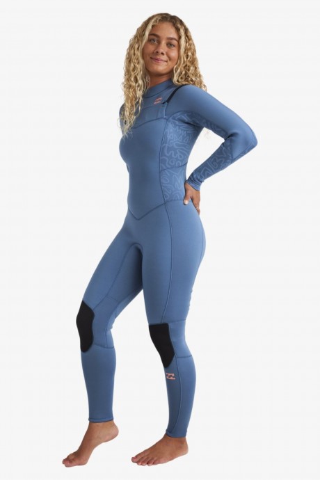 Combinaison intégrale 3/2mm Billabong Synergy Natural CZ full Tidal Blue