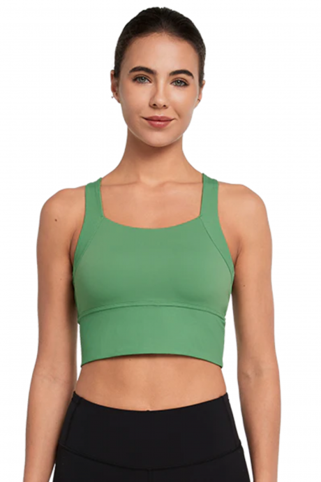 Brassière de sport Yvette Flora Green