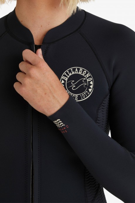 Veste Néoprène à manches longues 1/1mm Billabong Peeky Black