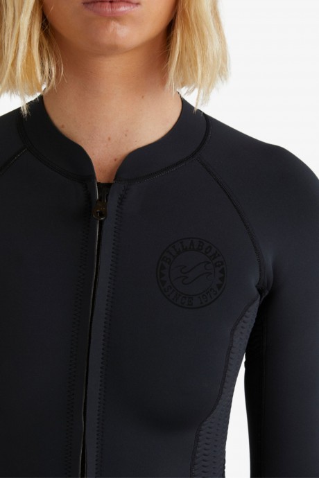 Veste Néoprène à manches longues 1/1mm Billabong Peeky Black