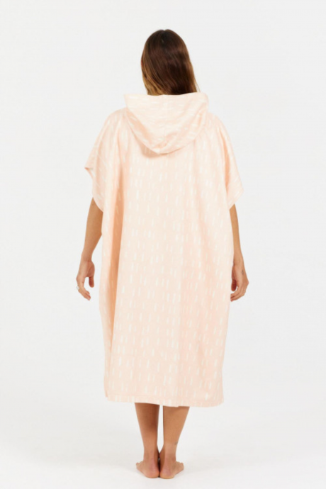 Poncho After Essentials Tech Pocket Tears of Pink