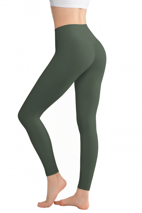 Legging de sport Yvette Emily Kaki