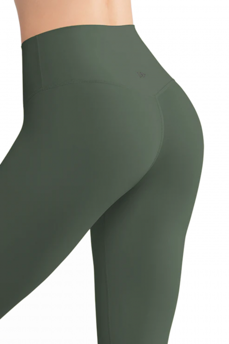 Legging de sport Yvette Emily Kaki