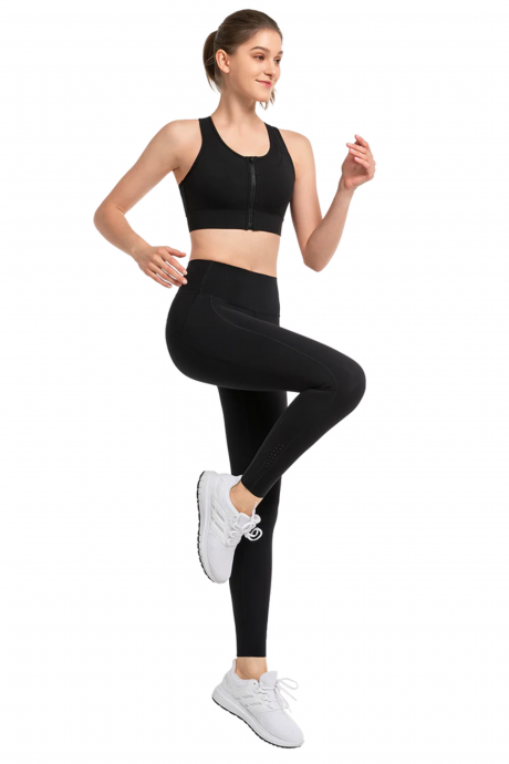 Brassière de sport Yvette Tati Black