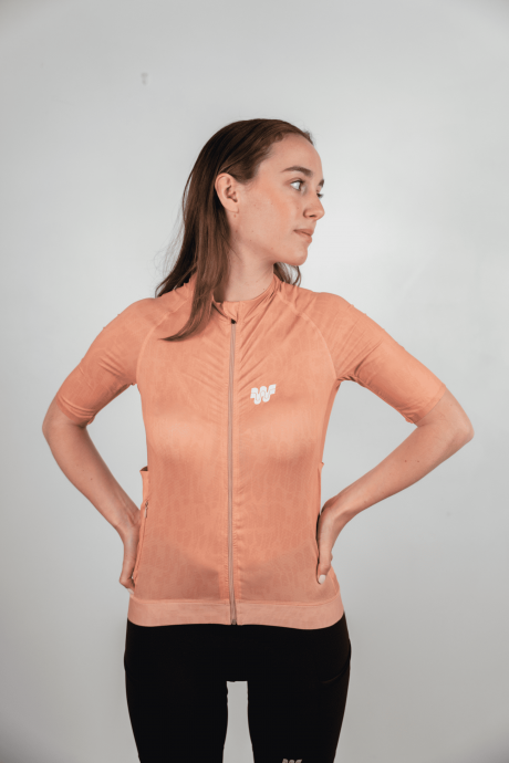 Maillot de vélo Wilma Jane Orange