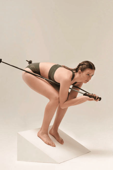 Brassière de sport Hästko Bra n°91 Kaki
